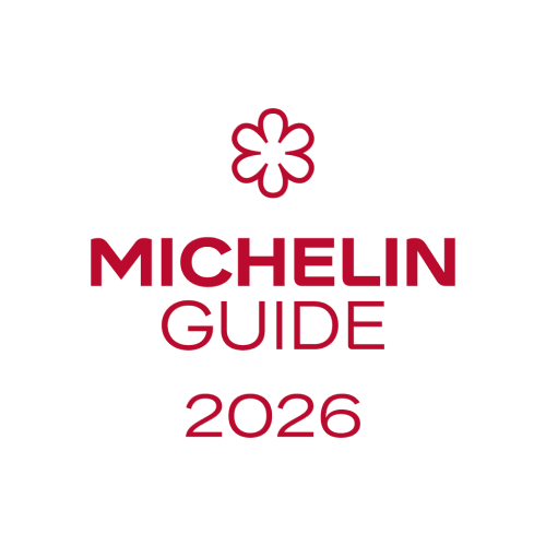 2026 Michelin Guide one star red on white logo